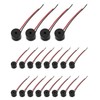 QWORK® 20 Pcs Electronic buzzer , 3-12V piezoelectric buzzer 85dB