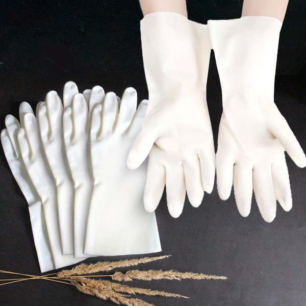 Key Friend Nitrile Kitchen Gloves Rubber Gloves Anti-allergy Thick Dishwashing