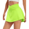ED3SIZE Womens Skirt with Shorts Cross High Waist Tennis Golf