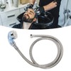 Electroplated Shampoo Bowl Spray Head Hose Professional Hair Salon Pressurization