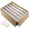 Foochy 60 Pack Clear Hand Sanitizer Bottles Empty Plastic Refillable
