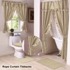 Hiastra Curtain Tiebacks Ropes, 2pcs Decorative Handmade Tie Backs Curtain