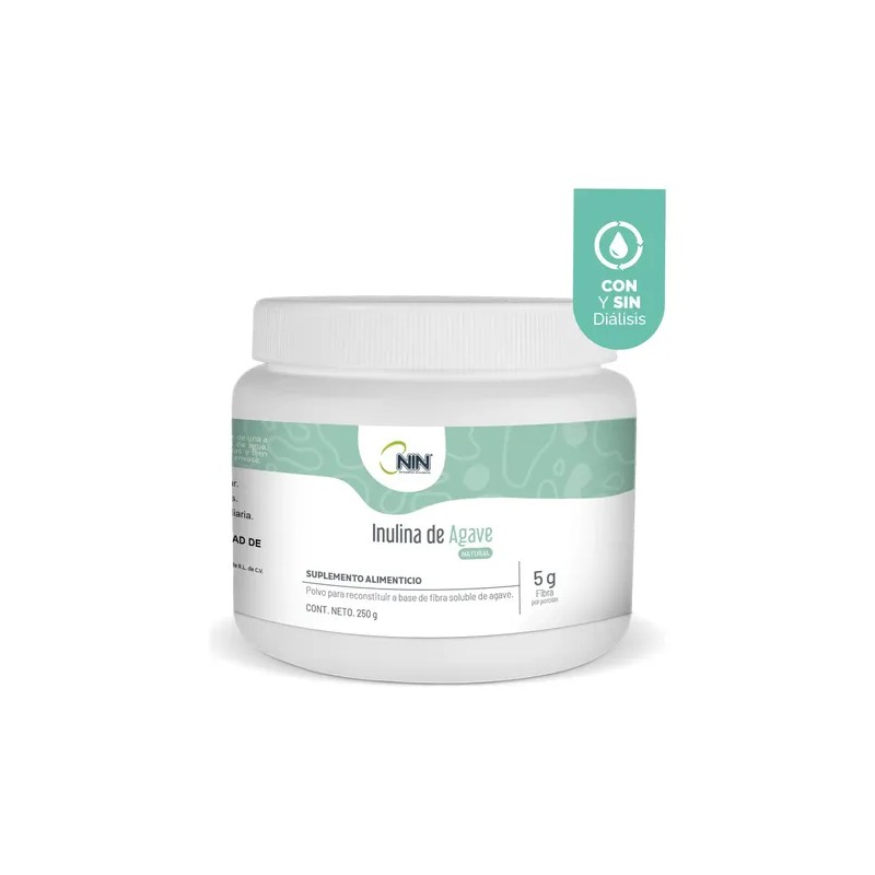 Inulina De Agave 250g Pura Nin Sabor Sin Sabor