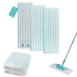 Leifheit Profi XL Micro Duo Mop Covers Set, Microfibre for Leifheit Profi XL Cotton Plus Floor Mop Handles, Replacement Cover, for Leifheit Mop Replacement Parts, for Stains Removal Floors