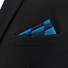 S&W SHLAX&WING Men's Necktie Set, Long Necktie, Pocket, Square, Combo