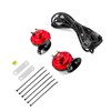 WeiSen 2 Pack UTV/ATV 12V Horn Kit with Rocker Switch