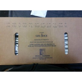 Pelton-Shepherd GEL ICE 4x6 inch 8 ounce ice pack, reusable. 72 Count Box