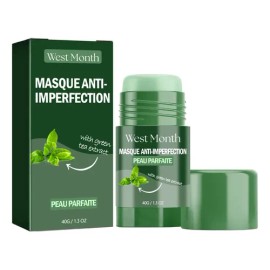 Mascarilla Facial Sólida De Té Verde West Month