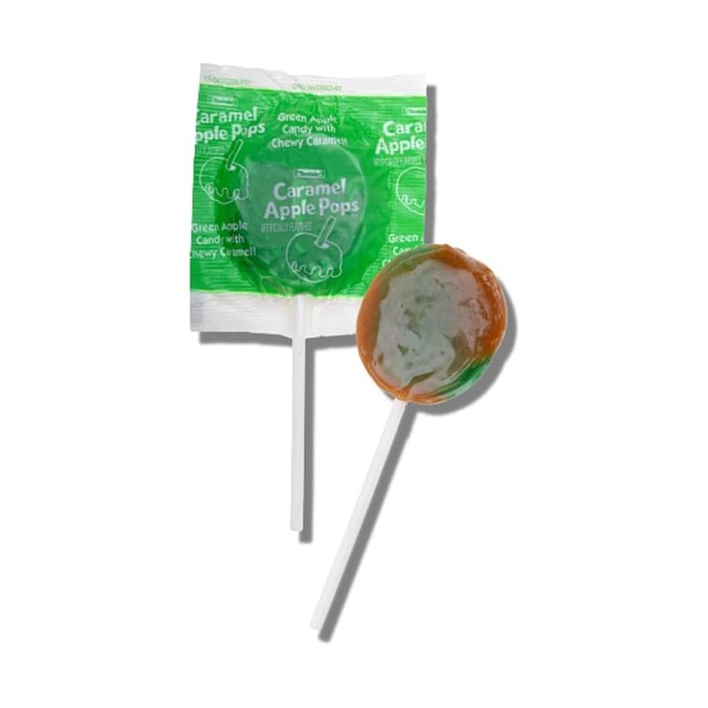 Klub Bulk Caramel Apple Lollipops, 1.5 lbs Classic Pops with