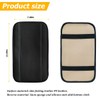 KHGUZ Car Armrest Seat Box Cover, Comfortable Leather Automotive Center