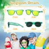 48 Packs Neon Party Sunglasses Bulk with UV 400 Protection