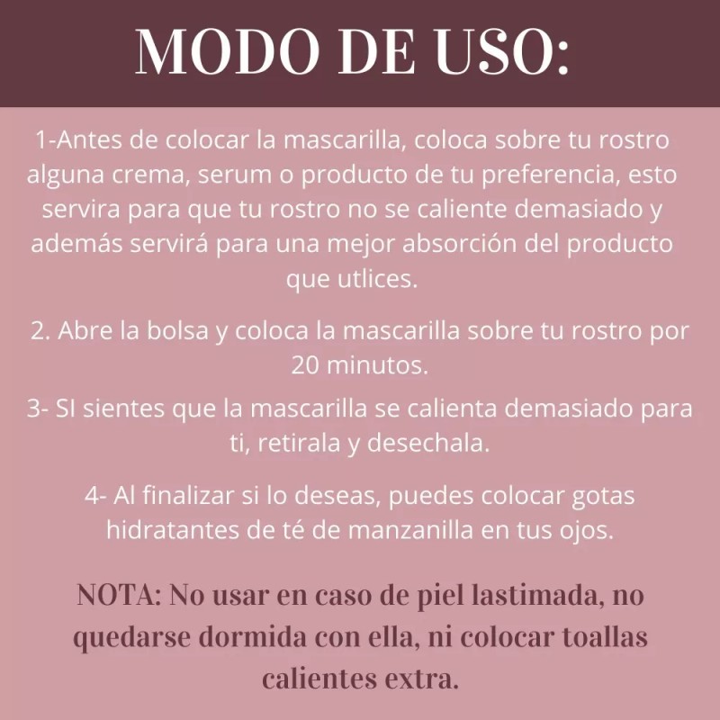 Sersanlove 5 Mascarillas Termicas Con Carbon Activado Nutren Hidratan