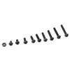 Hilitand Hex Socket Button Bolts Hex Nut Kit M3 x