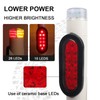 WUSHIXAN 2Pcs Boat Trailer Guide on Post Pipe Light Set,