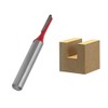 Router Bit 1/4" Shank 1/8" Cutting Dia Single Straight Flute