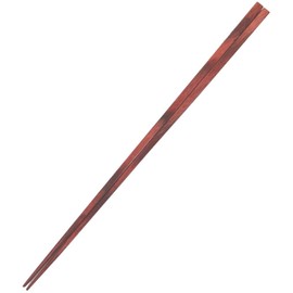 Urushian Laminated Wood Chopsticks, Ultra Fine Point, 9.3 inches (23.5 cm), Vermilion Face (Akamo)