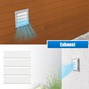 Dryer Exhaust Vent Cover Panel Replacements for 4 inch Outdoor
