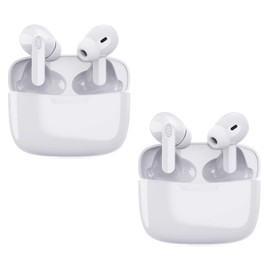 2Pcs Language Translator Earbuds, Supports 114 Languages Real Time, Smart Voice Translator Device with Speakers, HiFi Stereo Bluetooth Earphone for Calling Music