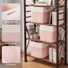 OIAHOMY 3-Pack Kallax Storage Cubes, Cotton Rope Woven Baskets for