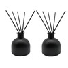 2PCS Perfume Reed Diffuser Bottle,Empty Glass Container 100ml Fragrance Accessories