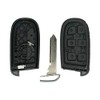 BROVACS Key Shell + Uncut Blank Emergency Key Compatible with