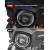 7 Inch Round Headlight Bracket for Harley, Chrome Motocycle Headlight
