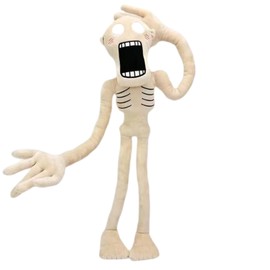 BoneKnight Siren Head Plush Limbs Movable Plush Toy ，Gifts for Men, Women and Children, Plush Toys, Movie Characters.… (Milk White)