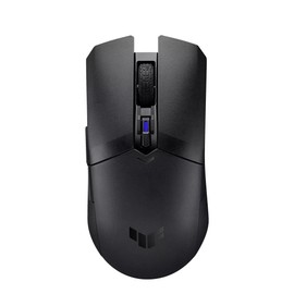 ASUS TUF M4 Wireless Gaming Mouse with Dual Wireless Modes - P306, Ambidextrous Design, 12,000 dpi Sensor, Six programmable Buttons, PBT top Cover Guard, Black Color