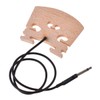 Electric Violin Bridge with Internally Piezo Pickup for 4/4 Violin