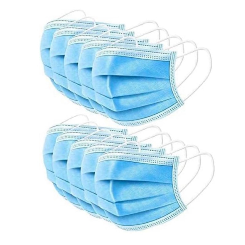 General Use Disposable Face Mask 100 Pcs Protective Masks 3