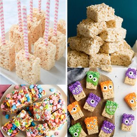 Rice Snacks Molds for Rice Krispy Treat Baking, 3pcs 6-Cavity Dubai Deep Chocolate Bar Mold for Baking Rice Cereal Bars, Chocolate, Brownies, Cornbread, Pudding, and Butter