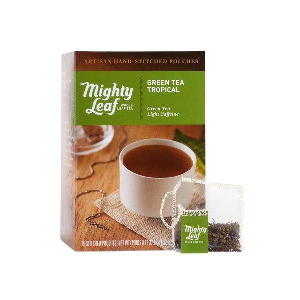 Mighty Leaf Green Tea Tropical - 15 Tea Bags