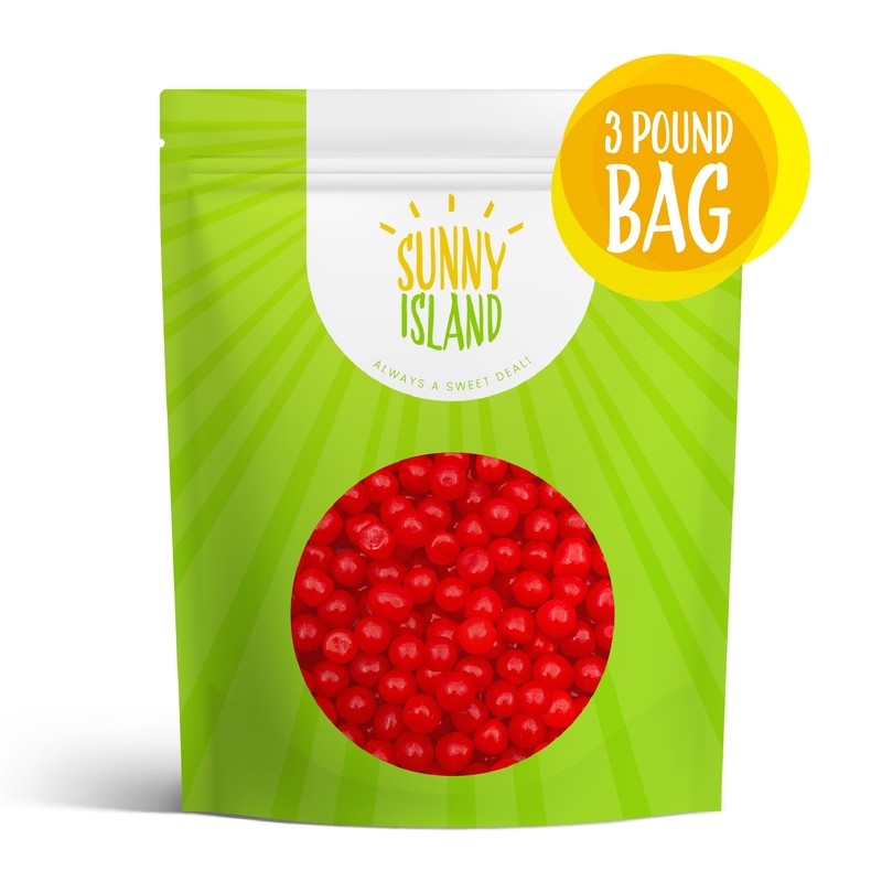 Cherry Sours | 3-Pound Bag | Chewy Classic Candy Treats