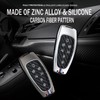 HIBEYO Key Fob Cover Compatible with Hyundai Tucson 2021 Solaris