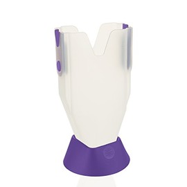 Börner Insert Box for V1, V3 & V6 with Base • Practical Storage for Slots V Slicer • Insert Box • Additional Box for Vegetable Slicer • Colour: Purple