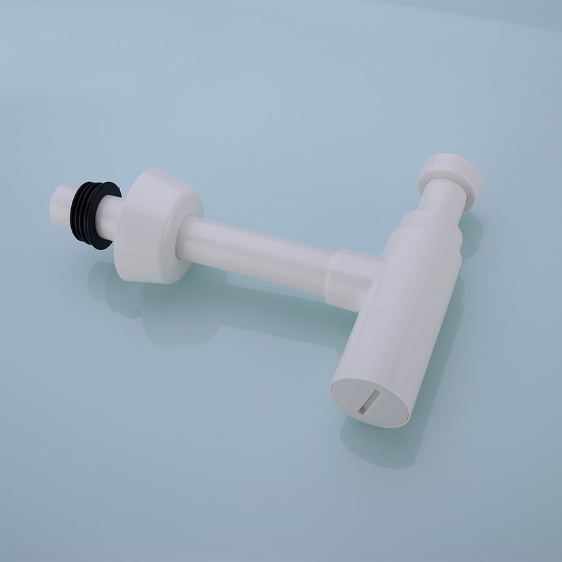 RANDOM Snappy Round Bottle Trap G1-1/4,ABS Plastic Basin Sink Waste