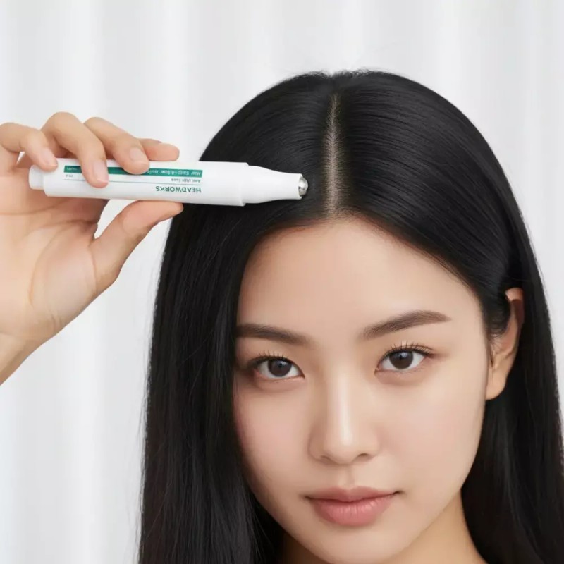 두피스케일링 스칼프 브로우 탈모앰플 정수리 M자 4개 Scalp Scaling Scalp