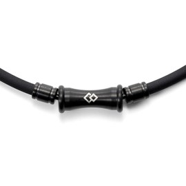 コラントッテ(Colantotte) 磁気ネックレス TAO RAFFI マットブラック L