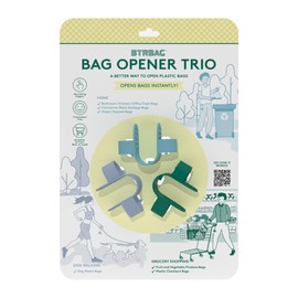 Sweet Paws x BTRBAG Dog Poop Bag Opener Device. Silicone Finger Grips, Attaches to Leash or Belt, A Better Way to Open Dog Waste Bags (Sweet Paws x BTRBAG)