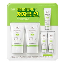 Dr.G Dr. G Green Mild Up Sun Cream 50ml x 2 + 10ml x 3 Mild sensitive skin sunscreen / 닥터지 그린 마일드 업 선크림 50ml x 2개+10ml x 3개 순한 민감피부 썬크림