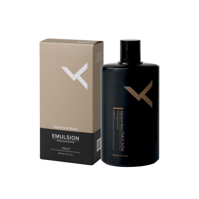 Bazzi Homme Signature Black 2-piece set (toner + emulsion) /