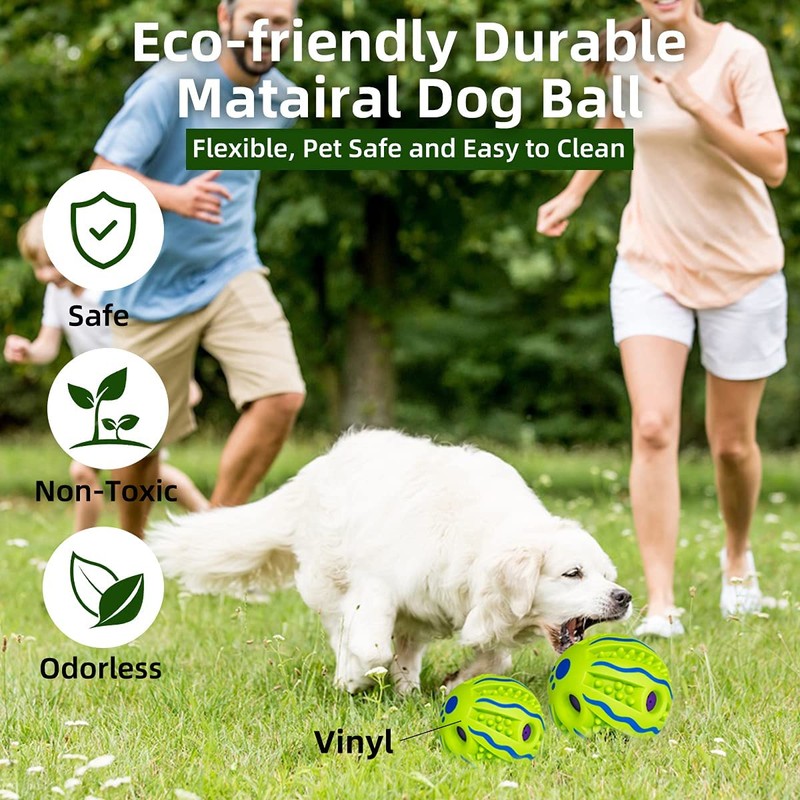 TAUCHGOE Interactive Dog Toy Ball