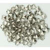 100pcs 10mm Square DIY Leathercraft Metal Punk Spikes Spots Pyramid