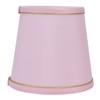 2PCS European Style E14 Lamp Shade Pink Lampshade for Chandelier
