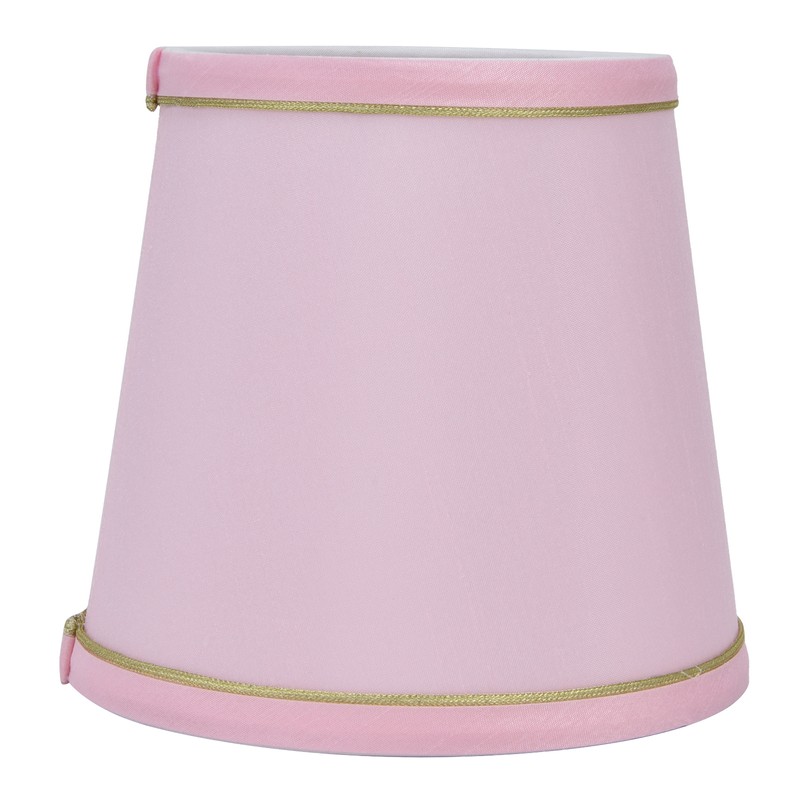 2PCS European Style E14 Lamp Shade Pink Lampshade for Chandelier