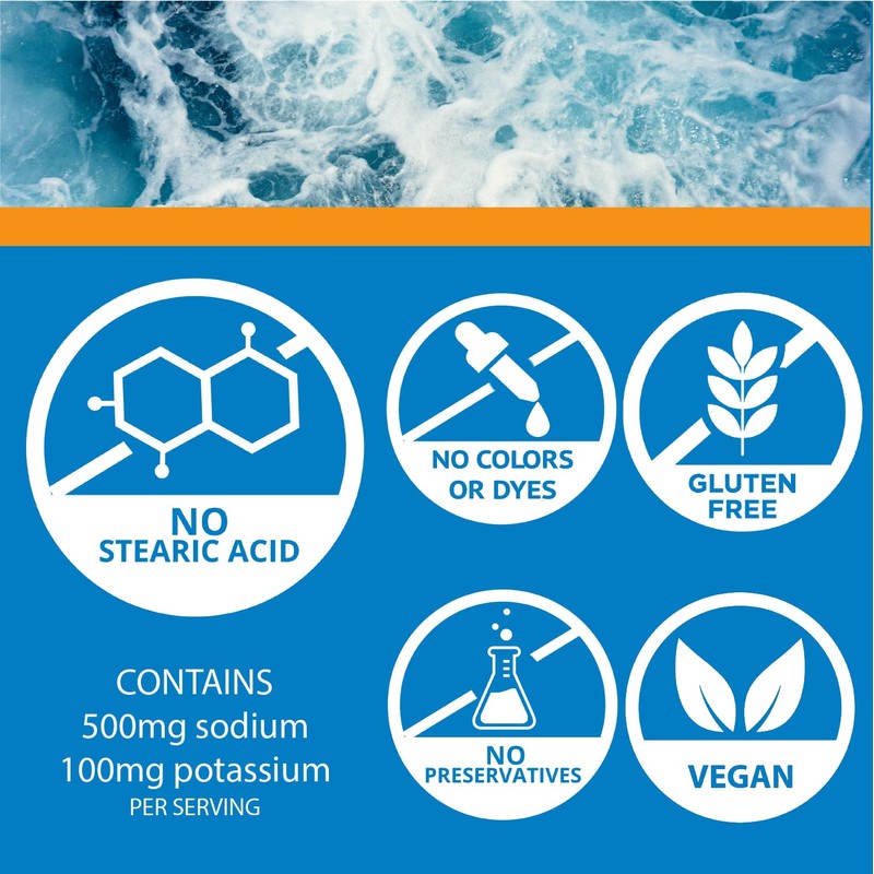 NormaLyte Electrolyte Capsules, 100 Count, Hydration Salt Pills