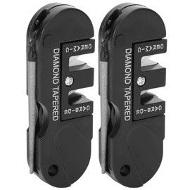 Moofey Pocket Knife Sharpener, 2PCS Outdoor Portable EDC Small Knife Sharpener for Family Daily Furniture Home