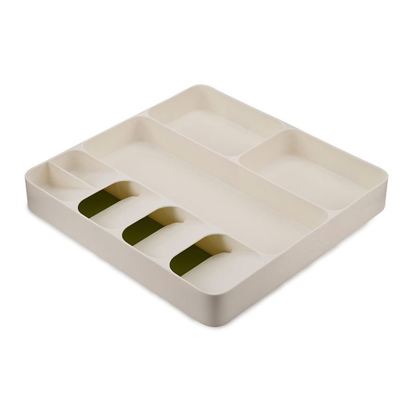 Silverware Drawer Organizer 3 in 1 Eco Friendly Plastic Multifunction