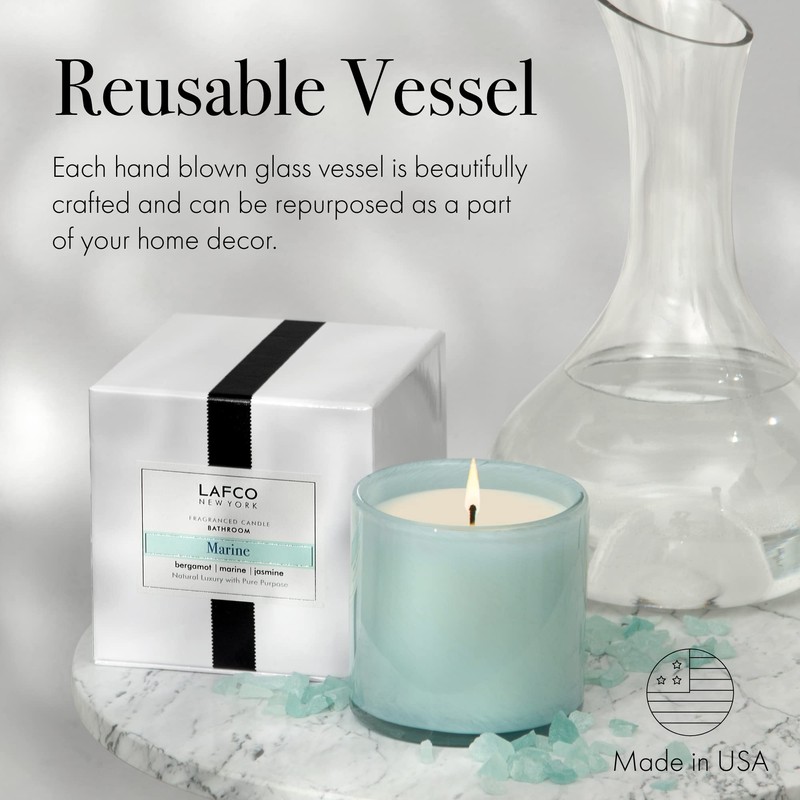 LAFCO New York Signature Candle, Marine - 15.5 oz -