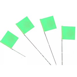 Merco Tape STAKE FLAGS - 4"x5"x15in, Bell Buried Cable